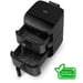 Friteuse d'air chaud Cosori Turbo Tower 10,8 L double stack 2630 W 7 programmes Noir PTFE-free