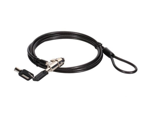 Conceptronic CUSTODIO02BS Cavo antifurto nero 1,8 m