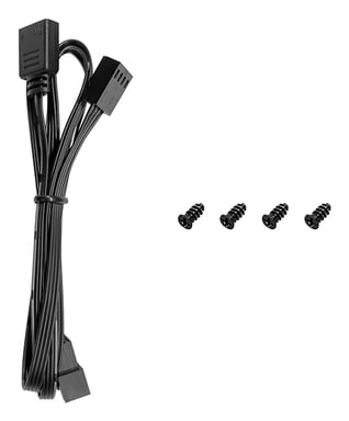 DeepCool FL12 SE Carcasa del ordenador Ventilador 12 cm Negro 1 pieza(s)