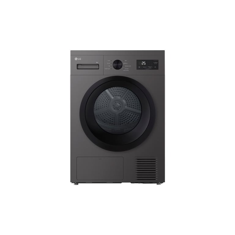 Sèche linge 8 kg Pompe à chaleur capteurs de séchage top amovible Cl LG RH8N14SL - vue 5