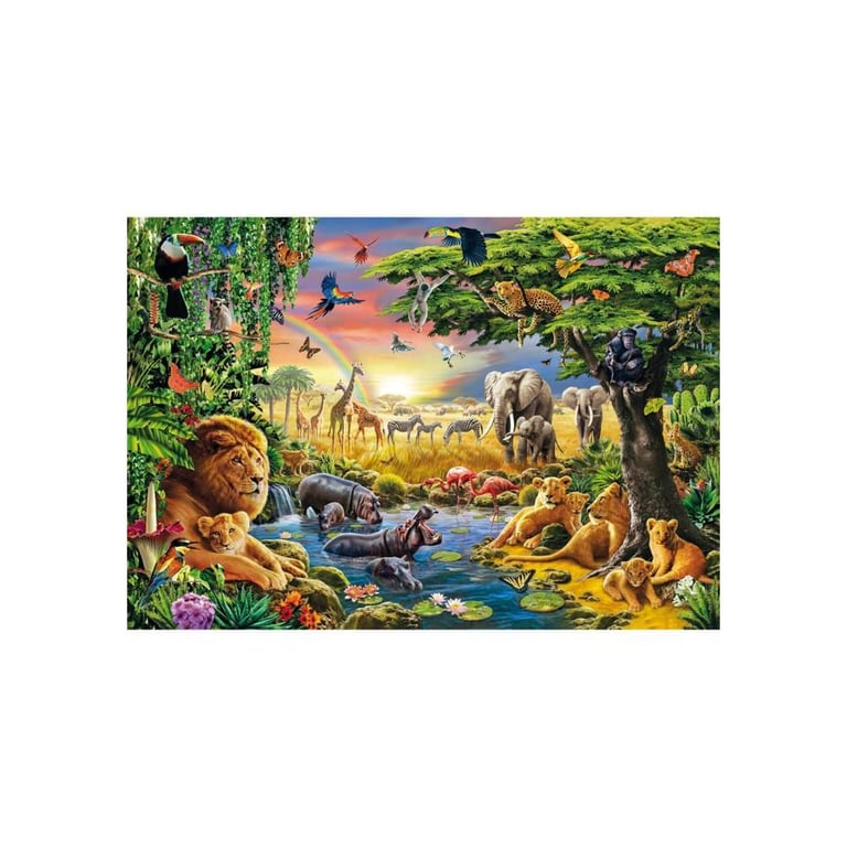 Puzzle 2000 pièces : Le Rassemblement Africain Clementoni Puzzles - vue 10