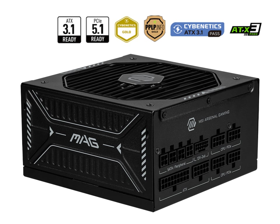 MSI MAG A1000GLS PCIE5 - vue 10