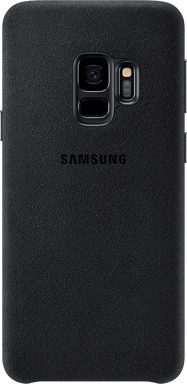 Coque pour Samsung Galaxy S9 Alcantara Noire Samsung