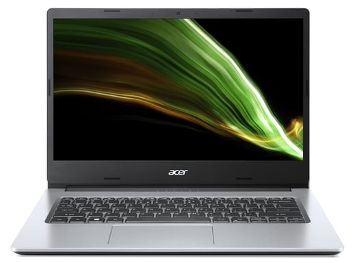 Acer Aspire 1 A114-33-C85G N4500 Ordinateur portable 35,6 cm (14'') HD Intel® Celeron® N 4 Go DDR4-SDRAM 64 Go eMMC Wi-Fi 5 (802.11ac) Windows 11 Home Argent