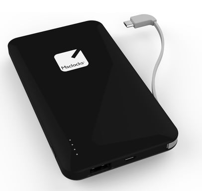 Compulocks PBLIP10KW banque d'alimentation électrique 10000 mAh Noir