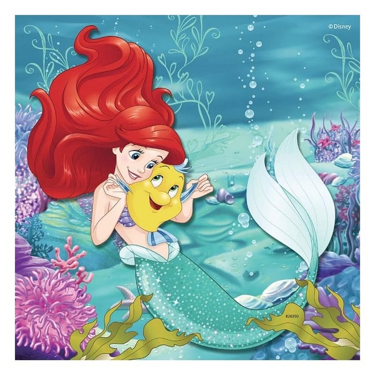 Puzzle 3 x 49 pièces : Princesses Disney : Les aventures des Disney Princesses Ravensburger France - vue 4