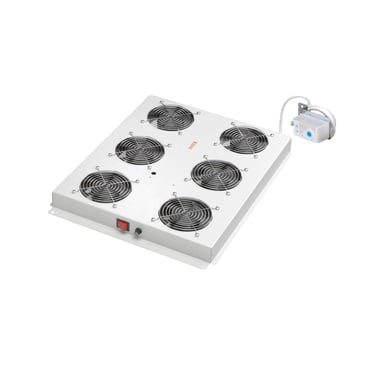 Ventilateur de toit Roline 26.21.0274 6 ventilateurs gris