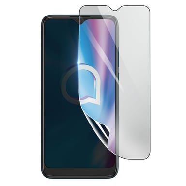 3mk Protector de pantalla de hidrogel antigolpes y antiarañazos para Alcatel 1SE 2020 Transparente