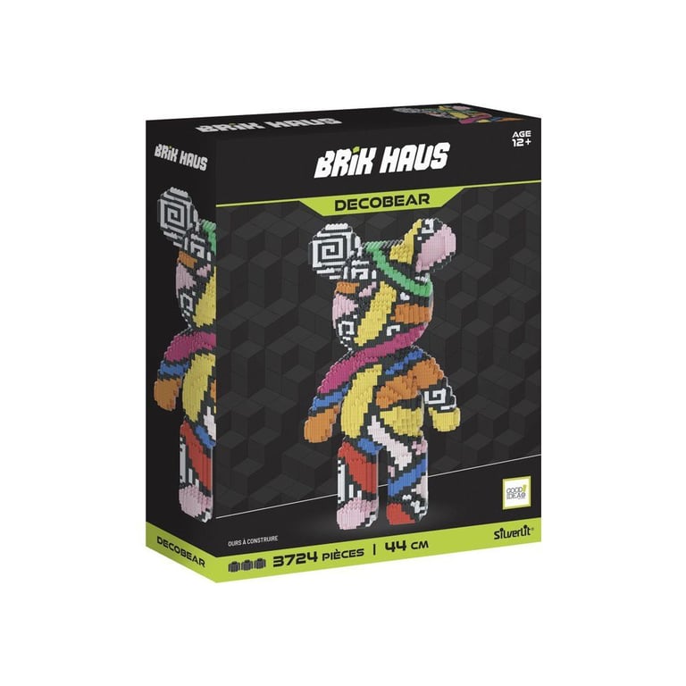 Jeu de construction artistique SILVERLIT Brik Haus Ours Plus de 3600 pièces Objet déco contemporain - vue 4