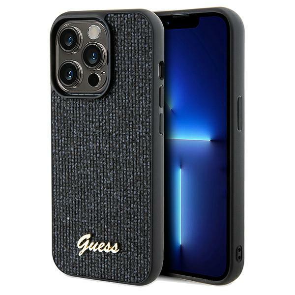 Guess Disco Metal Script Coque pour iPhone 14 Pro Max - vue 2