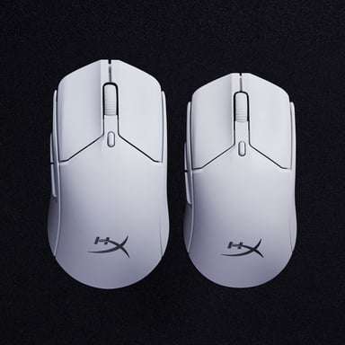 HyperX Pulsefire Haste 2 Mini - Souris gamer sans fil (blanc)