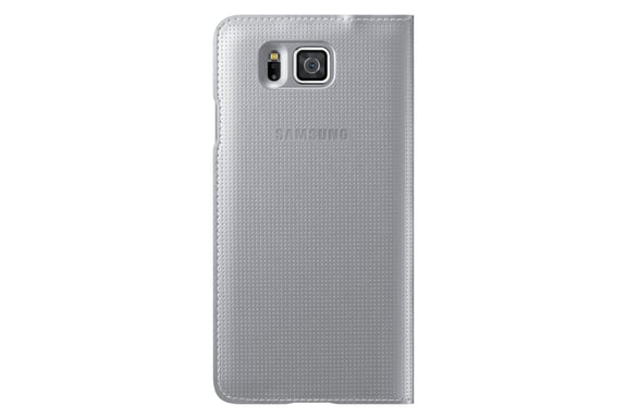 Samsung EF-CG850B coque de protection pour téléphones portables Folio porte carte Argent Samsung Galaxy Alpha