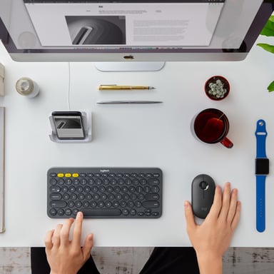 Ratón inalámbrico Logitech Pebble M350