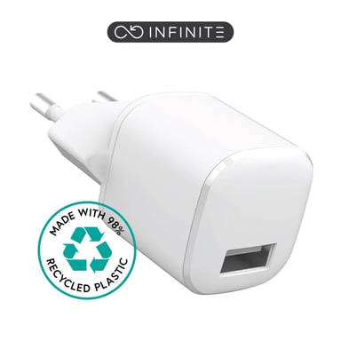 eSTUFF ES637001-BULK chargeur d'appareils mobiles Smartphone Blanc Secteur Intérieure
