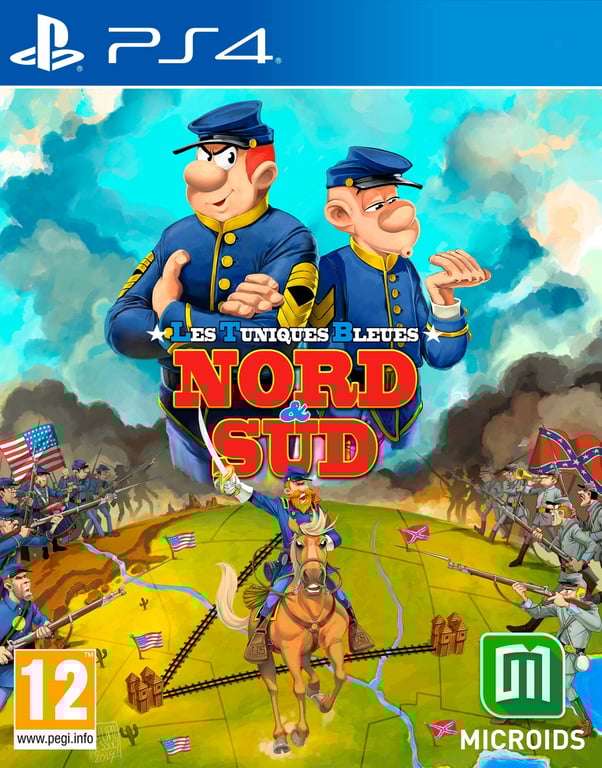 Les Tuniques Bleues Nord & Sud PS4 Neuf