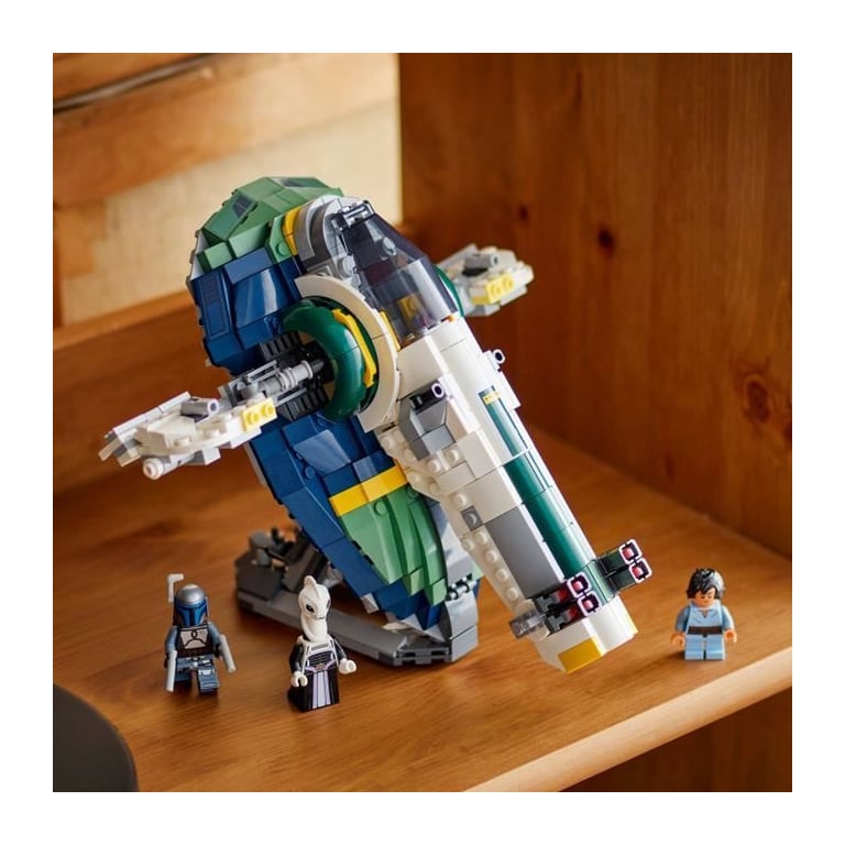LEGO Star Wars 75433 L'Attaque des Clones Le Vaisseau de Jango Fett - Jouet des 9 ans - Neuf