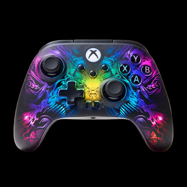 PowerA XBGP0278-01 mando y volante Negro RF/USB Gamepad Analógico/Digital PC, Xbox One, Xbox One S, Xbox One X, Xbox Series S, Xbox Series X