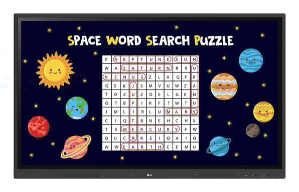 LG CreateBoard tableau blanc interactif 139,7 cm (55'') 3840 x 2160 pixels Écran tactile Noir USB / RF Wireless
