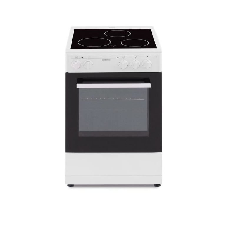 OCEANIC Cuisinière vitrocéramique 50 x50 four convection naturelle four - vue 3