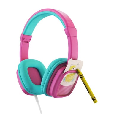 Planet Buddies Colour and Swap Auriculares con cable Diadema color menta, Rosa