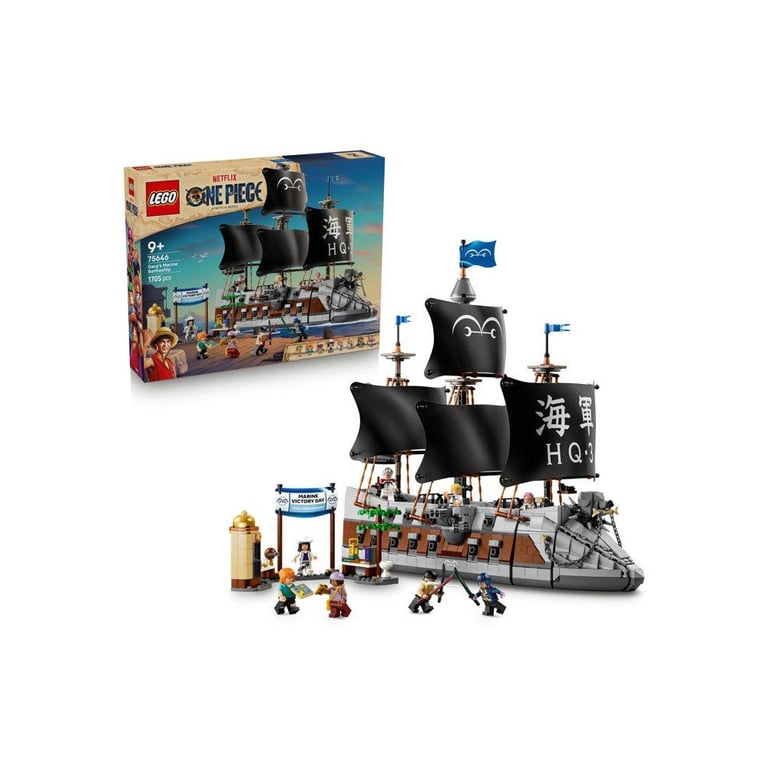 LEGO ONE PIECE Le navire de la marine de Garp 75646 - vue 6