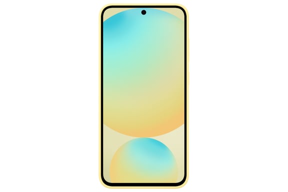 Funda de silicona original de Samsung para Galaxy S24 FE - Amarillo