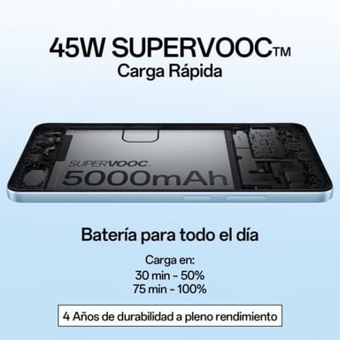 OPPO A60 (4G) 256 Go, Violet, Débloqué