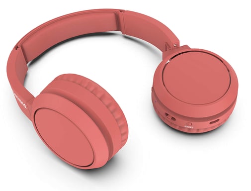 Philips - Cuffie senza fili - Supra aural, rosso