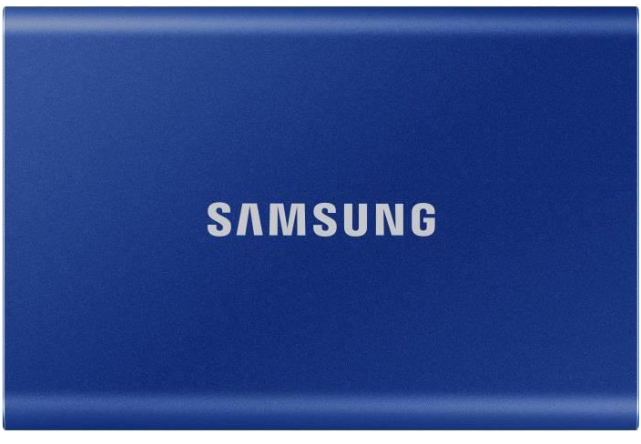 SAMSUNG SSD externe T7 USB type C coloris bleu 500 Go