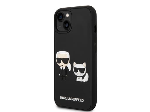 Cover per iPhone 14 Plus 3D Rubber Karl & Choupette