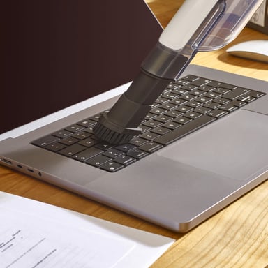 Severin HV 7140 aspiradora de mano Negro, Blanco Sin bolsa