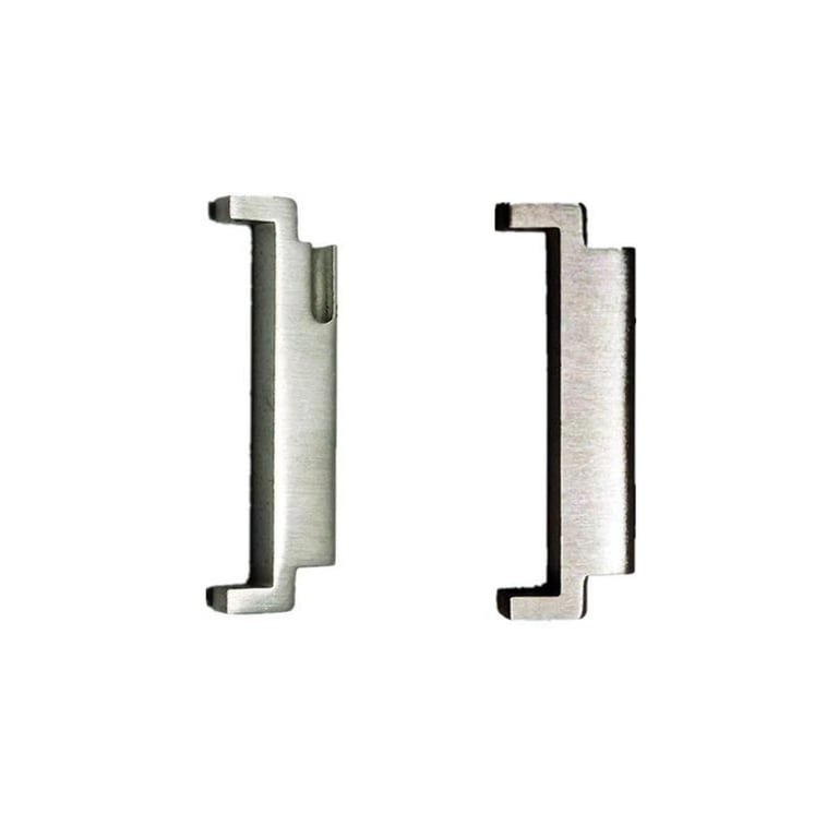 INF Adaptateurs universels de connecteur de bracelet de montre argenté 20 mm à 22 mm Argent - vue 4
