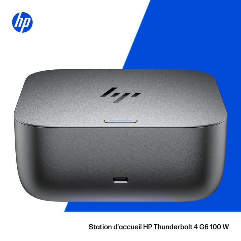 HP Dock Thunderbolt 4 G6 Grigio Docking Station 5K Ultra HD con Ethernet - vue 3