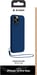 Coque Silicone + dragonne assortie Bleu marine pour iPhone 14 Pro Max Bigben
