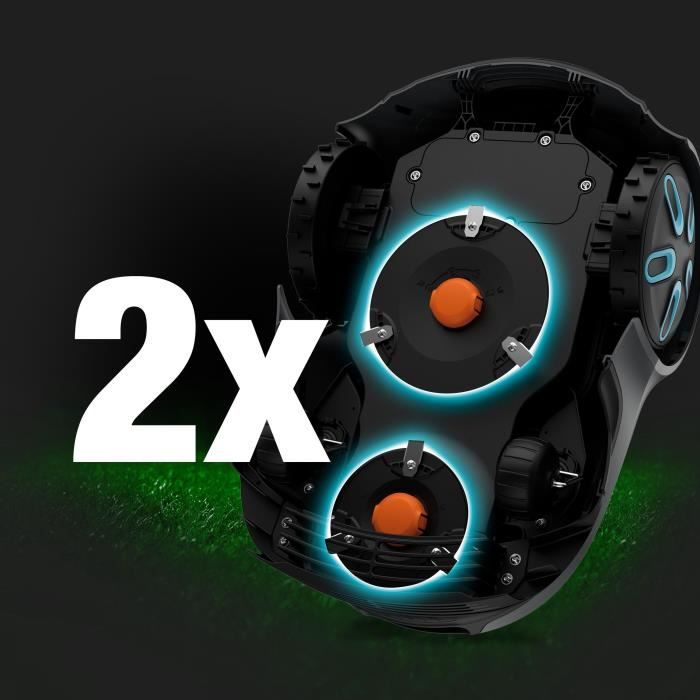 Tondeuse robot GARDENA Smart SILENO max 800 Surface 800 m² DuoConnect Bluetooth + Abri avec station de charge - vue 7