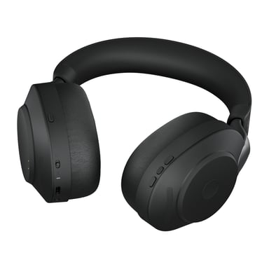 Jabra Evolve2 85, cuffie stereo UC con cavo e senza fili per scrivania/centro chiamate USB Type-C Bluetooth Nero