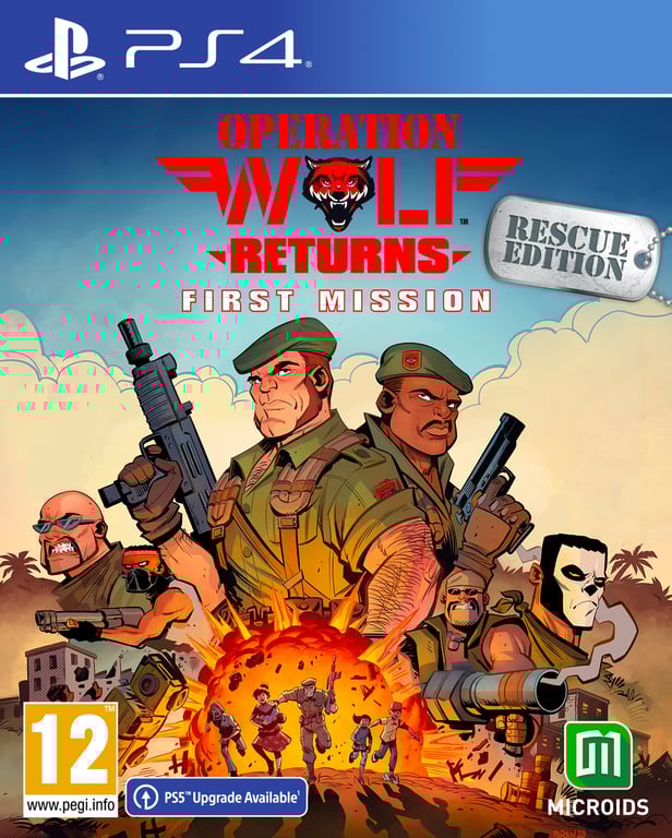 Operation Wolf Returns : First Mission Jeu PS5 - vue 3