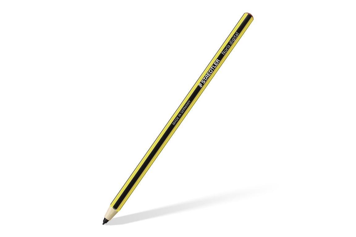 Staedtler 180 22 Stylus Noris Digital Forme Hexagonale Technologie EMR Design Attractif à Rayures Noris Toucher Doux et Ergonomique Point Fine de 0 7 mm Jaune liste de compatibilité - vue 2