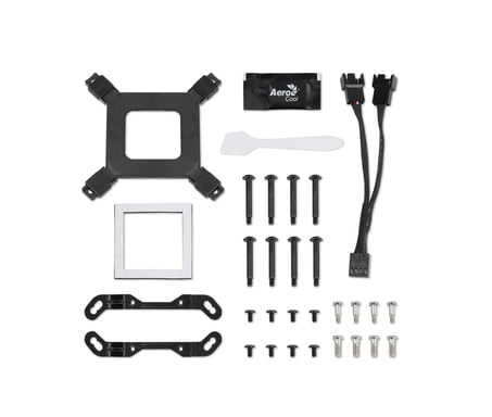 Aerocool Mirage L240 Processeur Refroidisseur de liquide tout-en-un Blanc 1 pièce(s)