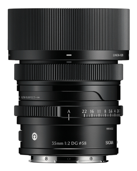 Objectif Hybride Sigma 35mm F2 DG Contemporary – Focale Fixe, Monture L - vue 10