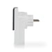 Nedis WIFIPO120EWT enchufe inteligente Gris, Blanco
