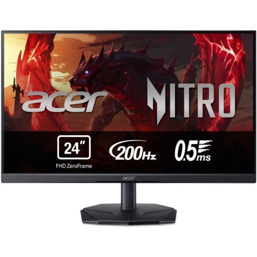 Monitor Acer Nitro KG241YX3BIP 23.8 FHD 200Hz VA FreeSync Premium HDR10 - vue 10