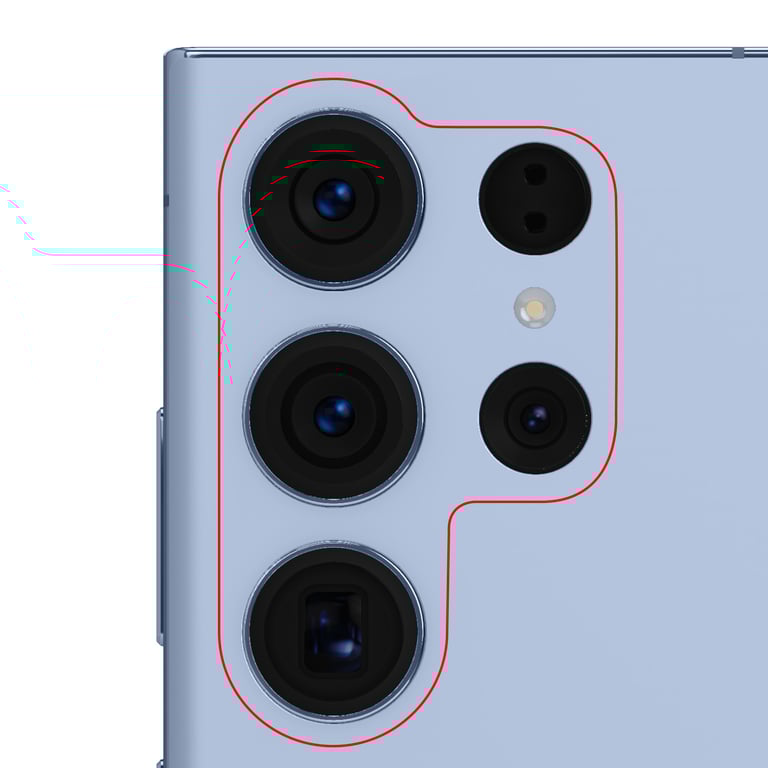 Samsung Lentille Caméra avec Châssis Galaxy S23 Ultra - vue 4