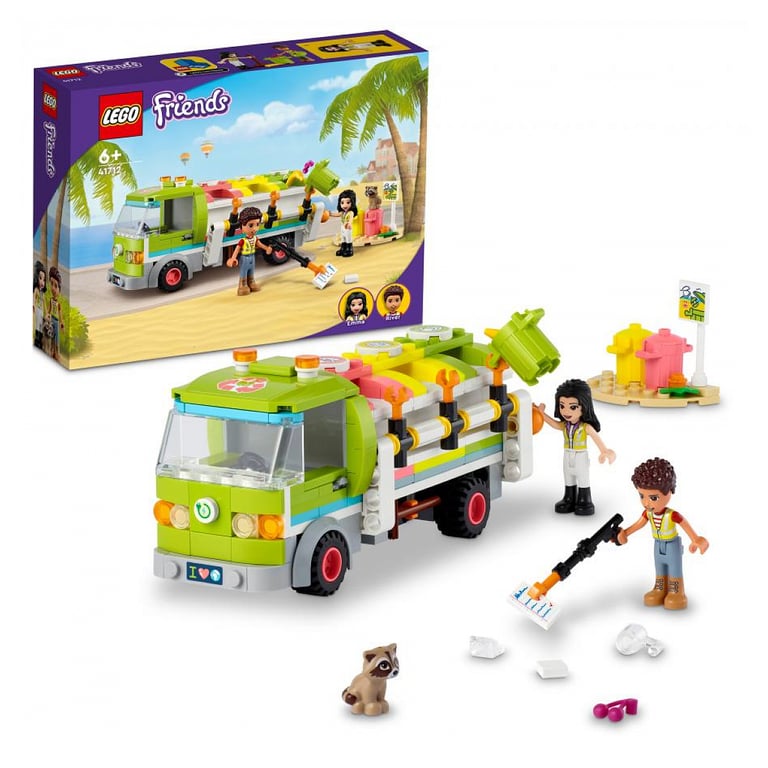 Camion de Recyclage LEGO Friends 41712 - Jouet Écologique pour Enfants - Neuf