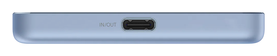 Xiaomi Super Slim Magnetic Power Bank 5000 Lithium-Ion (Li-Ion) 5000 mAh Recharge sans fil Bleu - Neuf