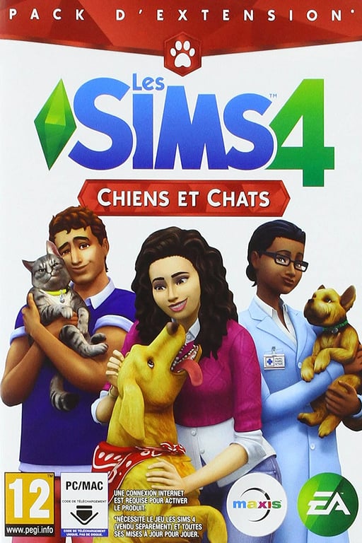 Electronic Arts Les Sims 4: Chiens et Chats (PC/MAC) - Neuf