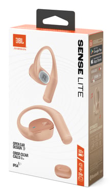 JBL Sense Lite Casque Sans fil Crochets auriculaires Appels/Musique Bluetooth Beige