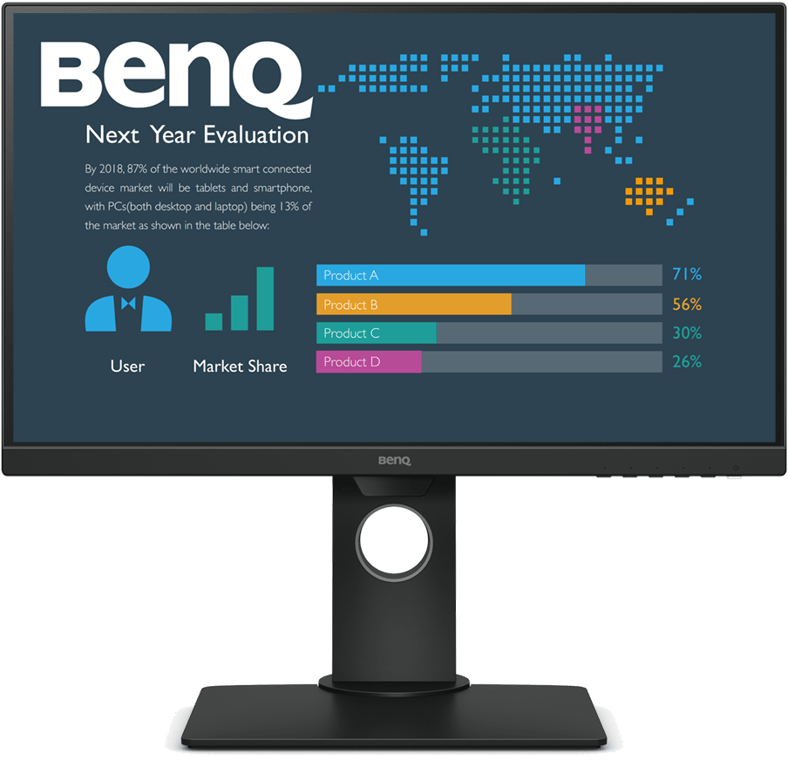Benq BL2480T 60,5 cm (23.8 ) 1920 x 1080 pixels Full HD LED Noir