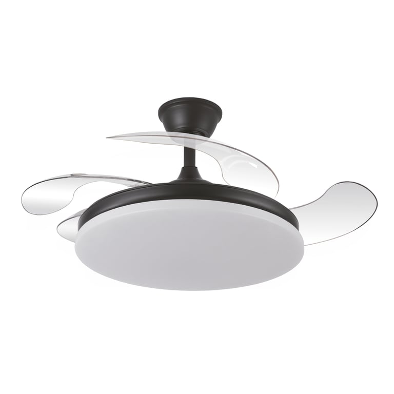 Ventilateur de plafond LED Yatek KALA pales retractables Neuf