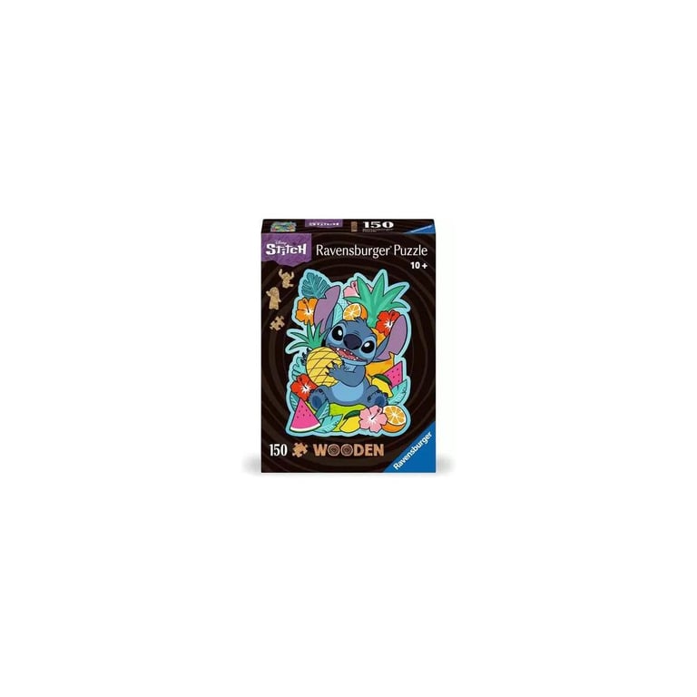 Puzzle En Bois Stitch 150 Pièces Ravensburger La Boite - vue 5